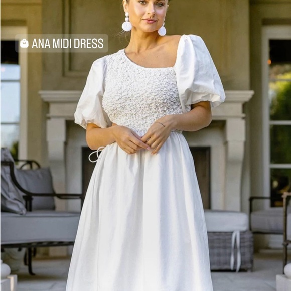 Benaar LA Cutout Midi Dress - Size M - Picture 5 of 8